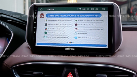 Màn hình DVD Android xe Hyundai Santafe 2019 - 2020 | Zestech Z800 Pro+